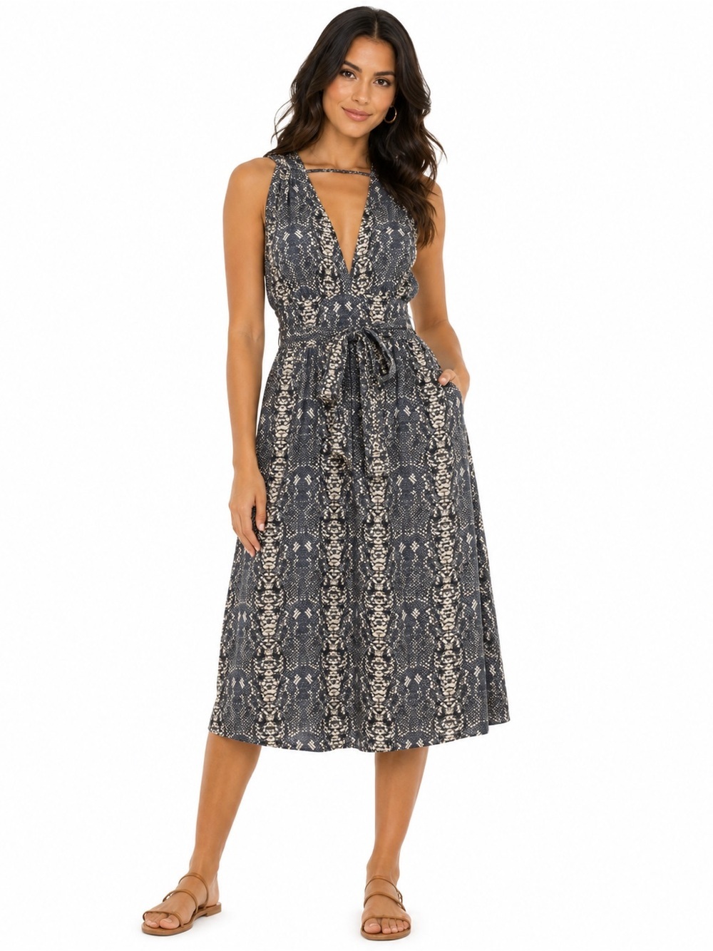 Marc By Marc Jacobs Snakeskin Print Dress